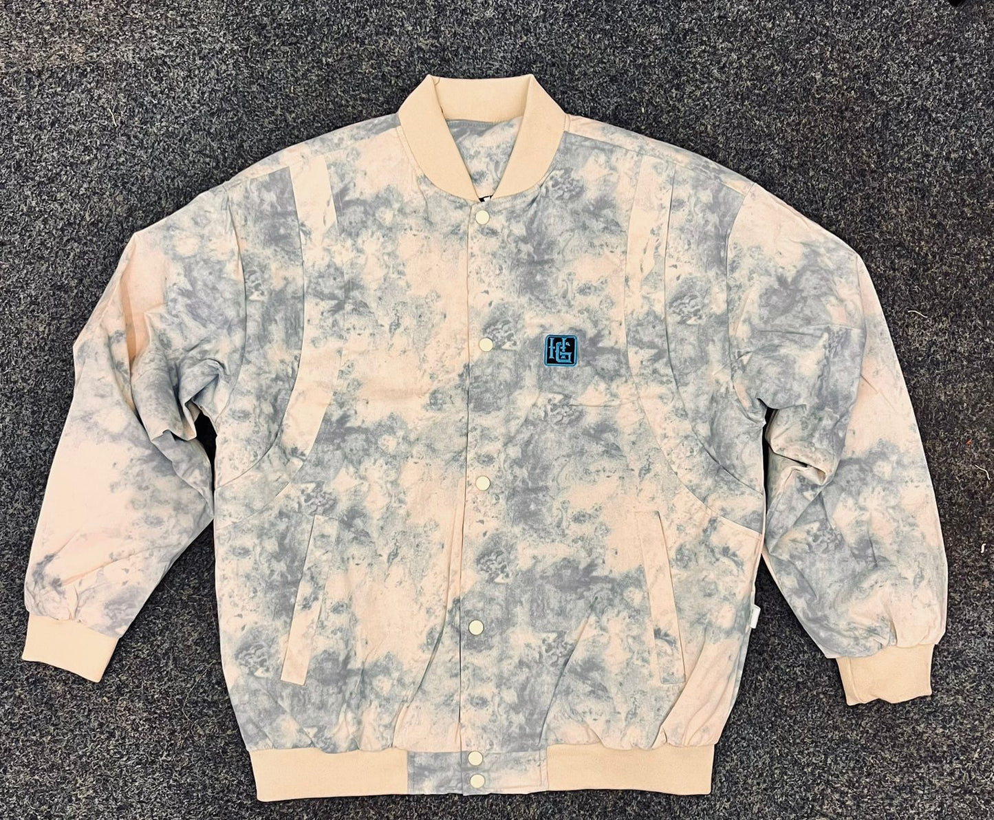 HG Baseball Jacket – Ice Blue