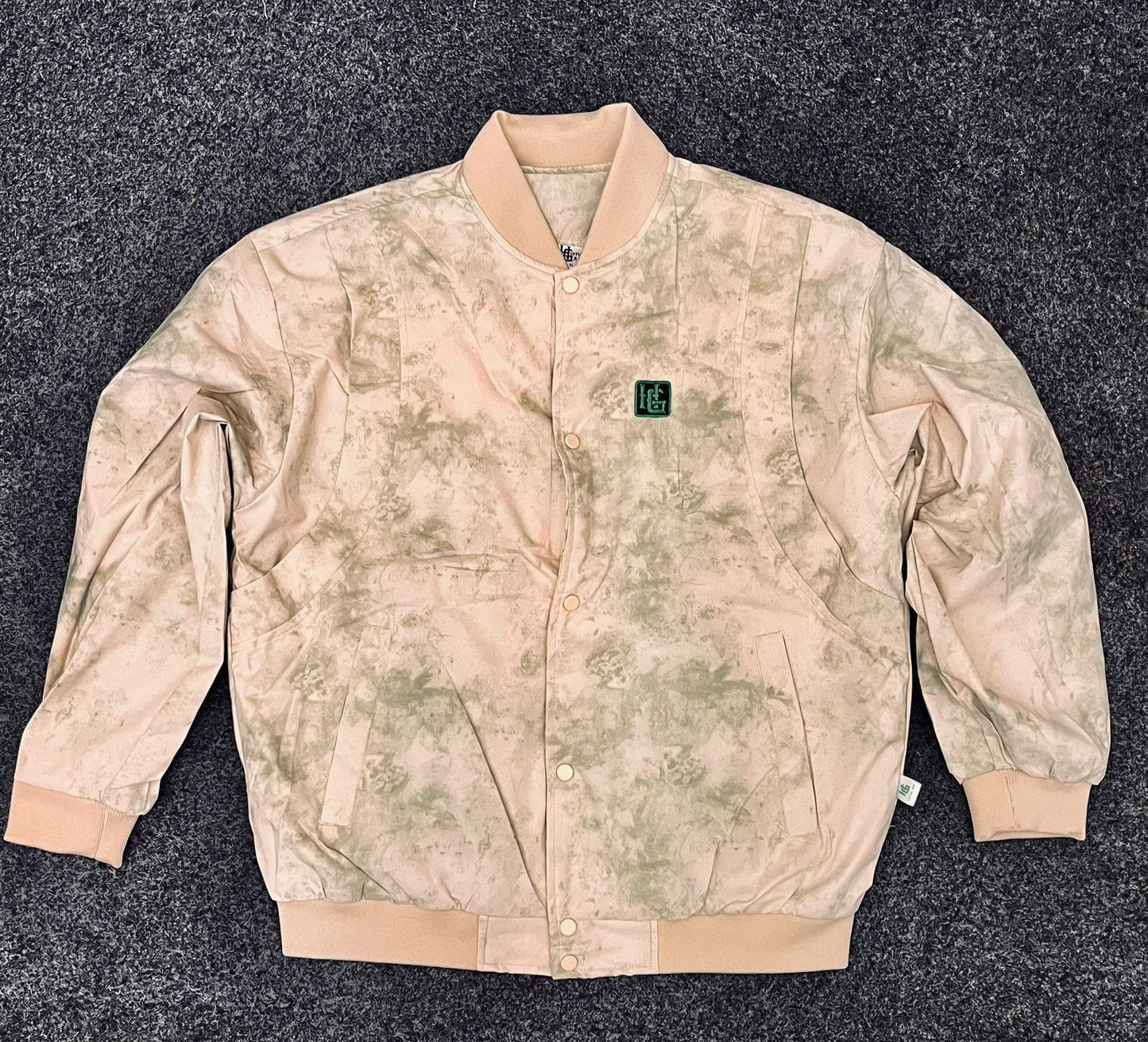 HG Baseball Jacket – Sage