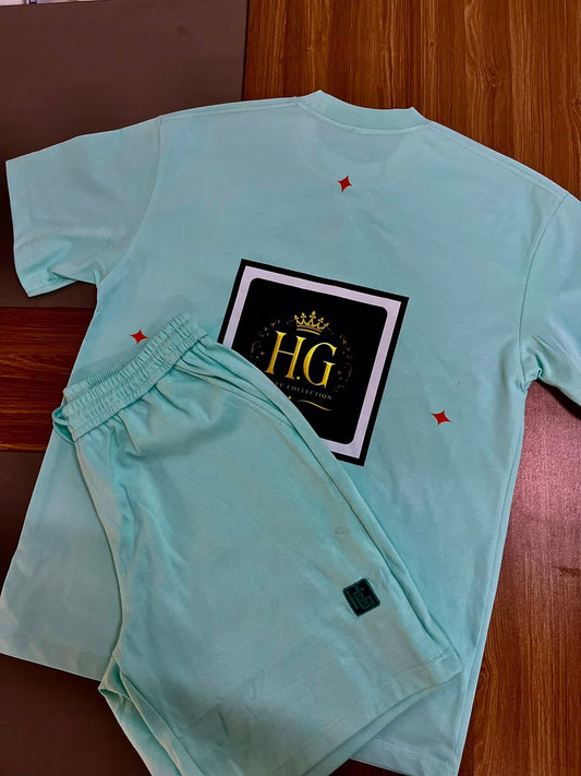 HG Luxury Collection Set – Mint Tee & Shorts