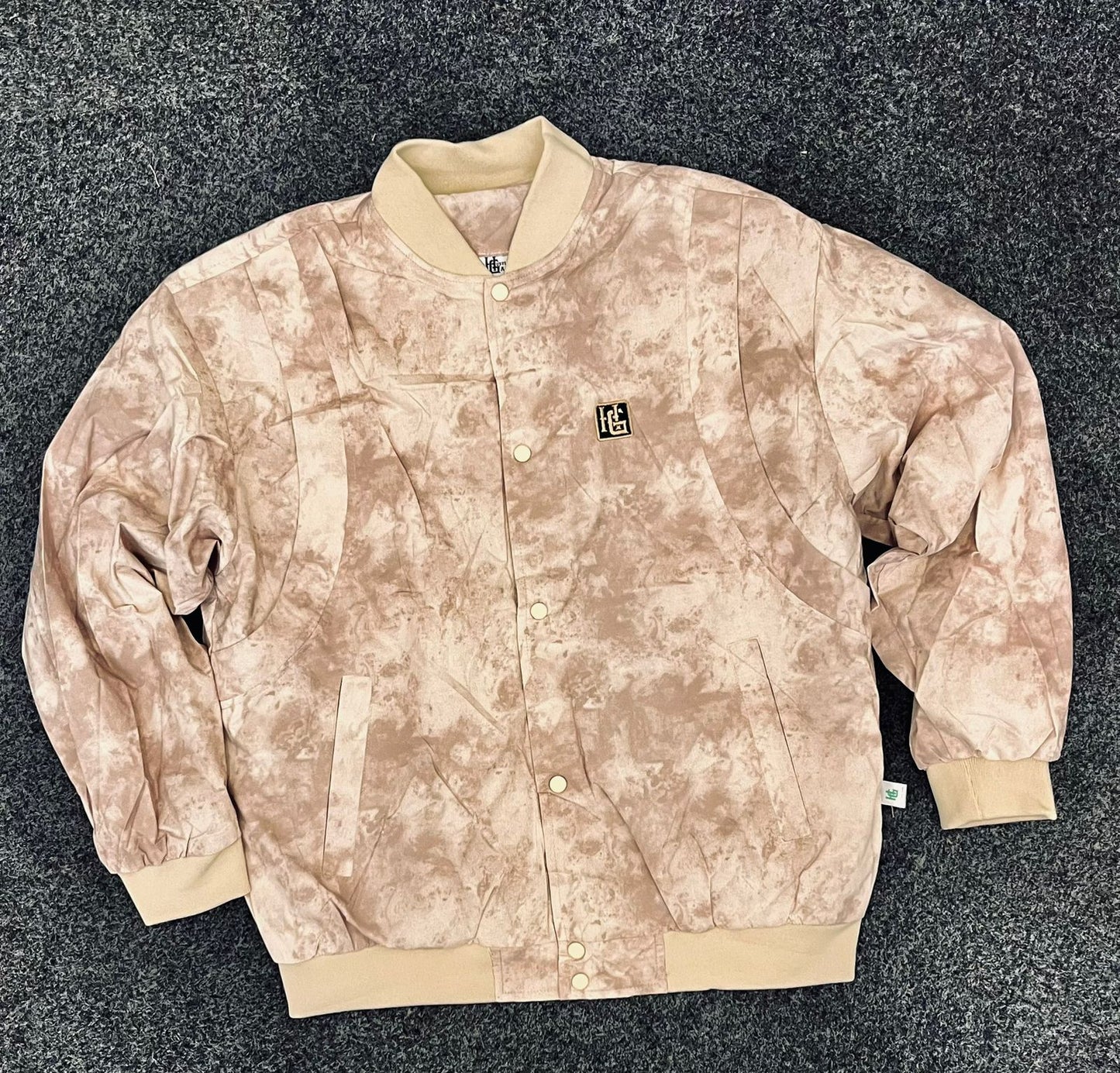 HG Baseball Jacket – Sand
