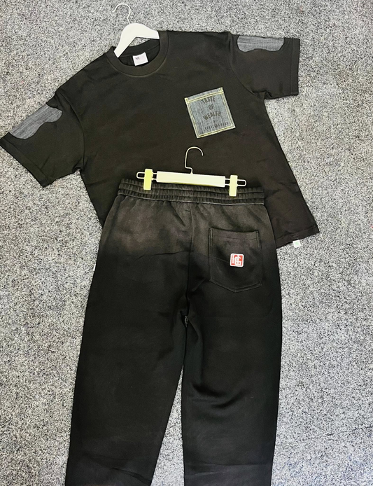 HG Taste of Wealth Baggy Two-Piece Set – Black